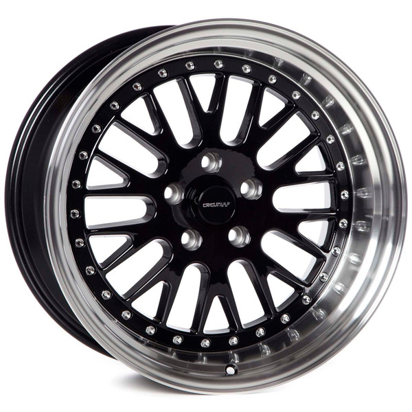 Circuit Performance CP21 18x11 Gloss Black / Machined Lip 5x114.3 [+20mm] Wheel