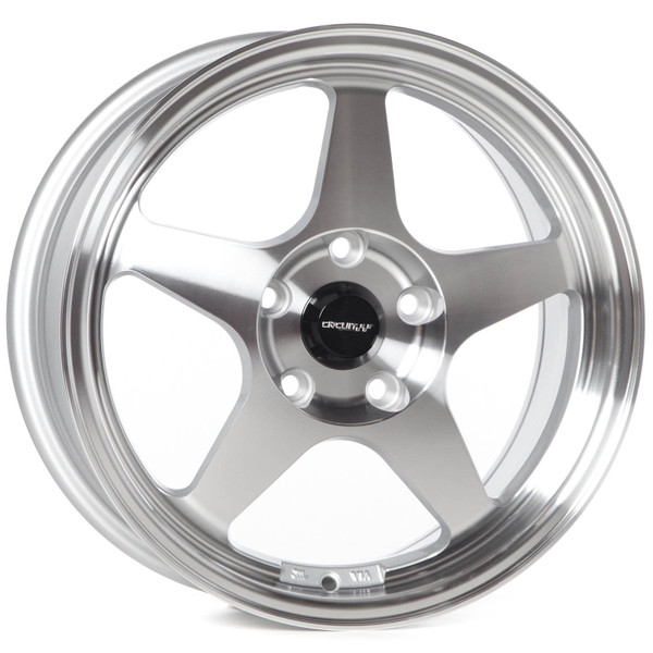 Circuit Performance CP22 16x7 Machined Silver 5x114.3 [+35mm] Wheel