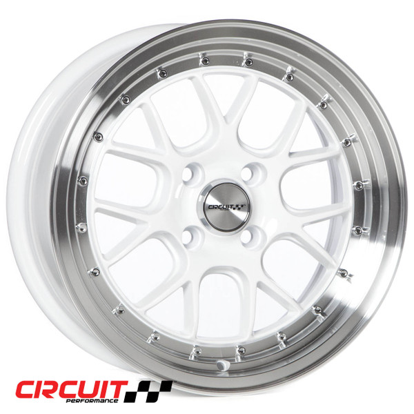 Circuit Performance CP27 15x7 Gloss White 4x100 [+35mm] Wheel