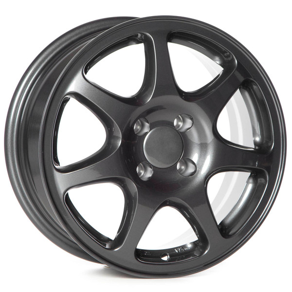Circuit Performance CP42 15x7 Gloss Gun Metal 4x100 [+35mm] Wheel (Type-R Style)