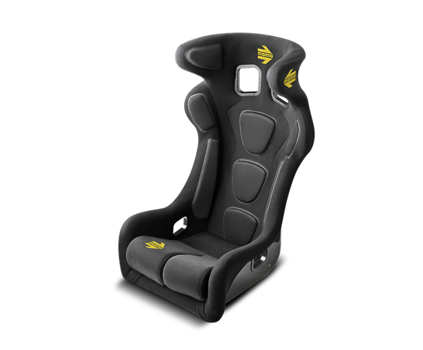 Momo Daytona Evo Seat (FIA 8855-1999) - Black Hardshell, Expires 2030 - 1075BLK-30