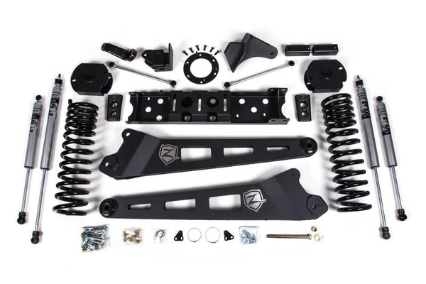 Zone Offroad 2019 Ram 2500 4.5in Radius Arm Diesel - 6-Bolt T-Case - Fox Shocks - ZOND78F