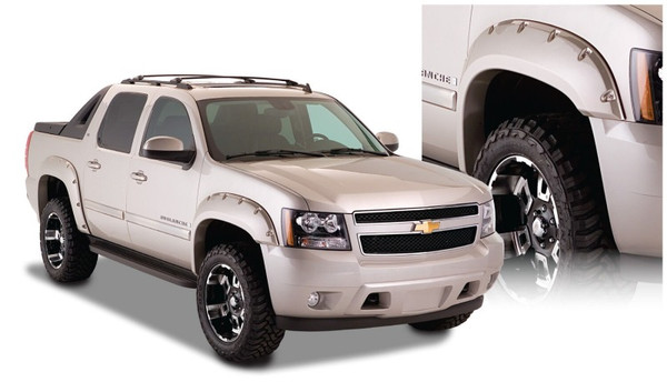 Husky Liners 07-13 Chevrolet Avalanche Pocket Style Fender Flares - 4pc - 2804932