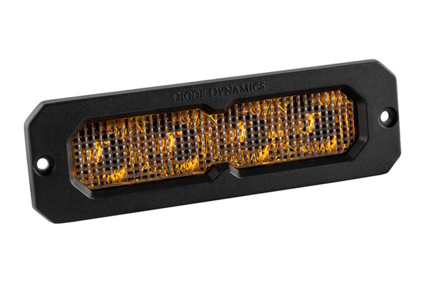 Diode Dynamics SS6 Max Yellow Combo Flush ABL (single) 3000K - DD8179S