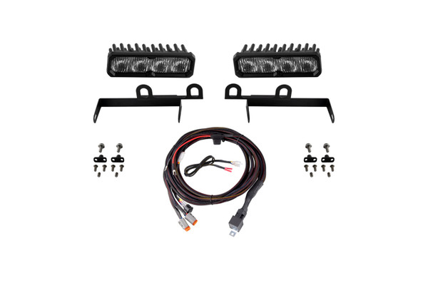 Diode Dynamics 2013-2018 Ram 1500 Ram SportExpress SS6 Max LED Kit White Fog 6000K - DD8618