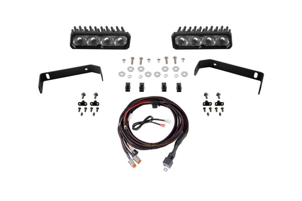 Diode Dynamics 2019-2021 Ford Ranger 2019 SS6 Max LED Kit White Driving 6000K - DD8625