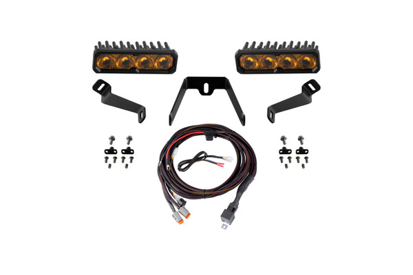 Diode Dynamics 2015-2017 Subaru WRX SS6 Sport LED Kit Yellow Driving 3000K - DD8851
