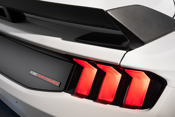 Ford Performance Rear Badge - Black/White/Red - M-1447-FP