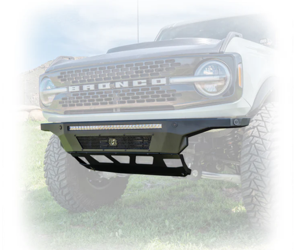 Turn Offroad 2021+ Ford Bronco Hyperlyte Front Bumper & Skid Plate - FB3-M1