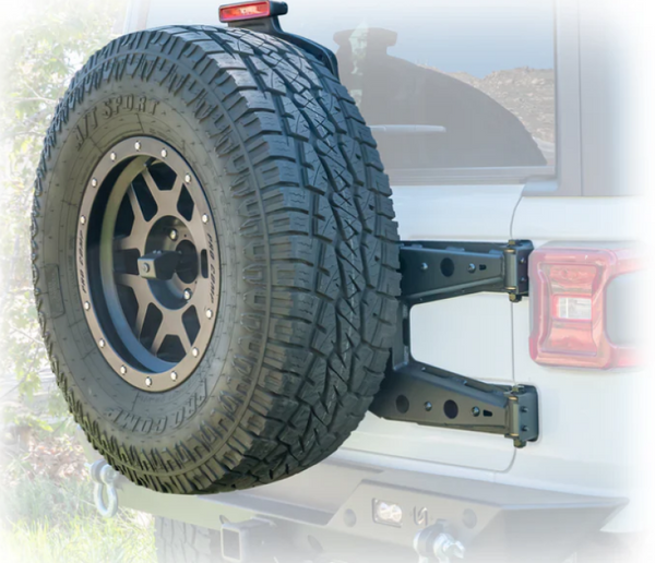 Turn Offroad 2018+ Jeep JL Hinge Mount Tire Carrier - JLTC-01