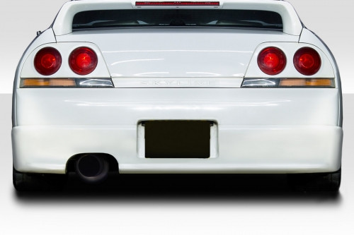 Duraflex 1995-1998 Nissan Skyline R33 2DR Duraflex N-1 Rear Bumper Cover - 1 Piece