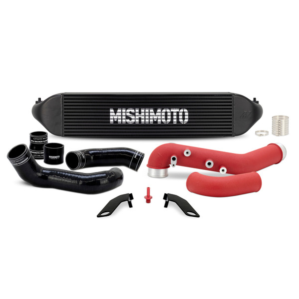 Mishimoto 2023+ Honda Civic Type-R Intercooler Kit w/Pipes - Black Intercooler/Red Pipes - MMINT-CTR-23KBKRD