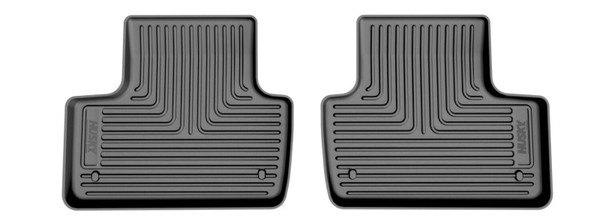 Husky Liners 18-25 Volvo XC60X-Act Contour Black Floor Liners (2nd Seat) - 55121