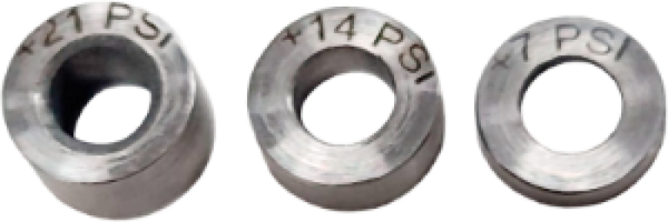 Boundary Nissan VQ (All Types) VHR Shim Kit (7/14/21 PSI) - 3 Shims - VQ-SH-K