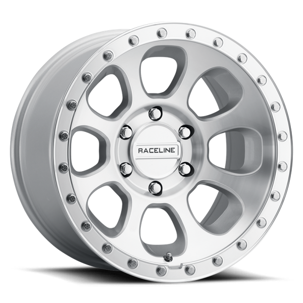 Raceline 961MC Bolt 17x9in / 8x170 BP / -12mm Offset / 130.81mm Bore - Machined Cc - 961MC-79081-12