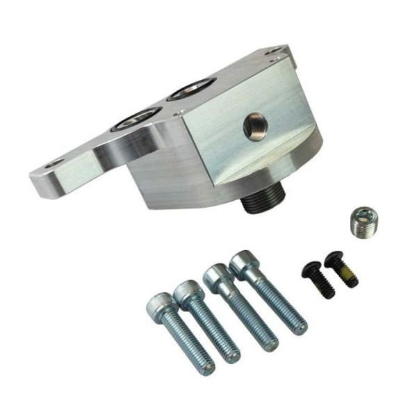 Moroso GM LS Outbound Rail Spin-on Oil Filter Adapter - 23730