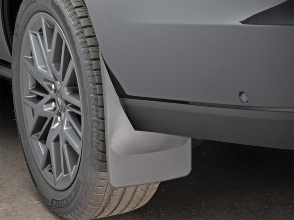 WeatherTech 25-26 Ford Expedition Max No Drill Mudflaps - Black - 120216