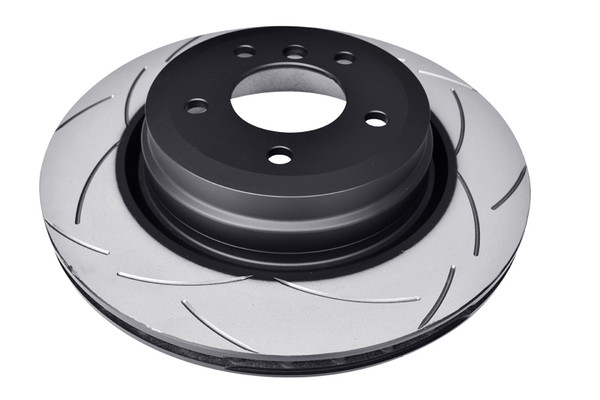 DBA 06-15 BMW 330i E90 Sedan RWD Rear Street Series Slotted Brake Rotor - DBA2859S