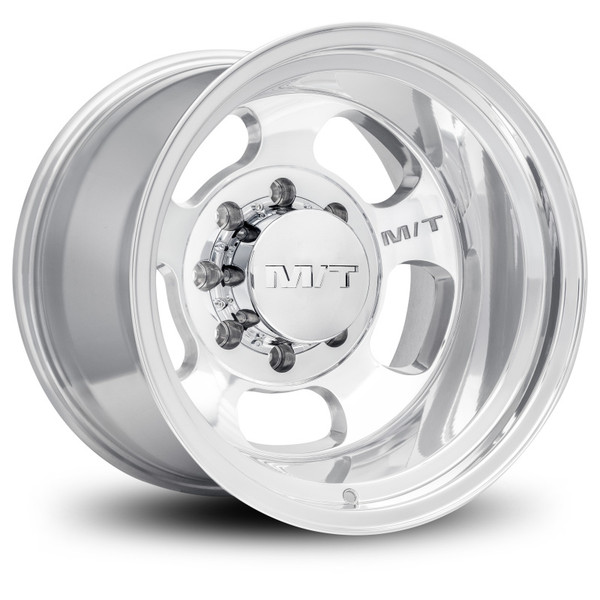 Mickey Thompson Canyon 17x12in - 8x6.5 BP - 3.60in BS - Polished Wheel - 277001 - 226100460