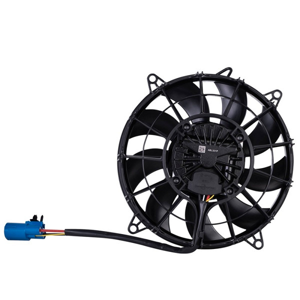 SPAL 300W 10in Flush Mount Brushless Fan w/Jumper Harness - 30107089-PKG