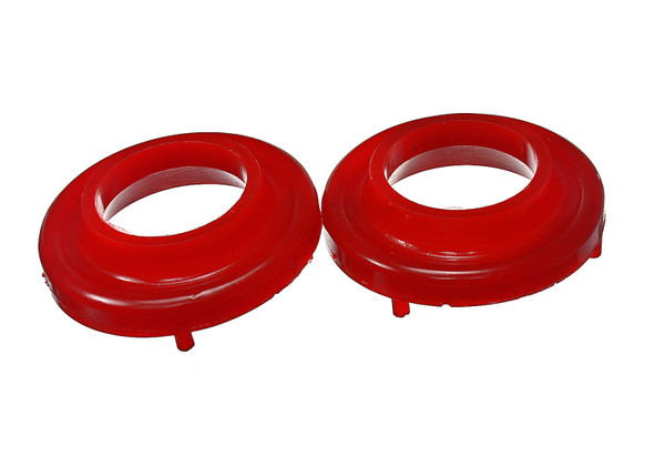 Energy Suspension Front Spring Isolator Set - Red - 2.6114R