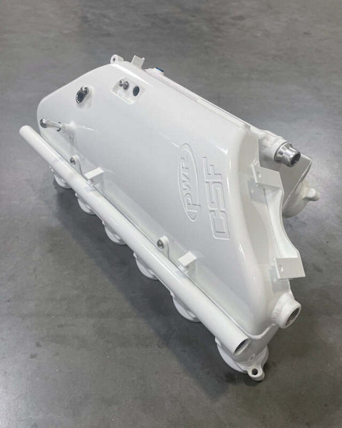 CSF BMW M2/M3/M4 S58 (G8X) Charge-Air Cooler Manifold - Alpine White - 8233AW