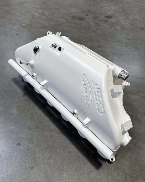 CSF BMW M2/M3/M4 S58 (G8X) Charge-Air Cooler Manifold - Brilliant Frozen White Metallic - 8233BFWM