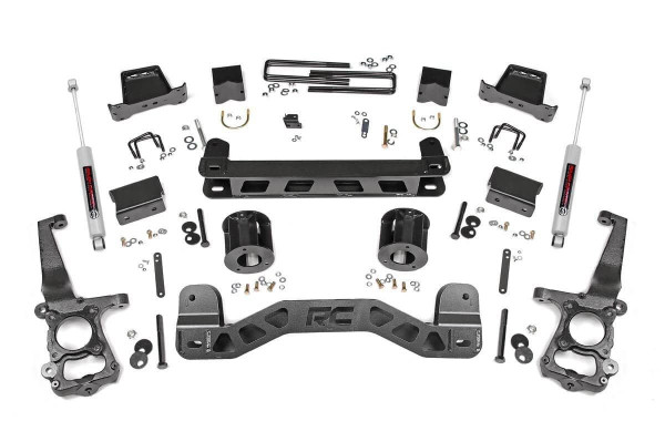 Rough Country 6 Inch Lift Kit Ford F-150 2WD (2015-2020)