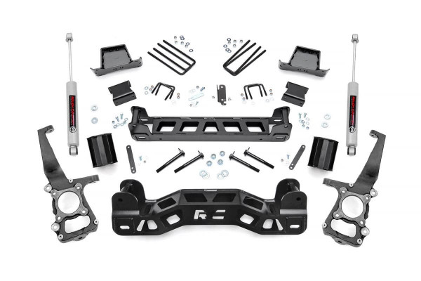 Rough Country 6 Inch Lift Kit Ford F-150 2WD (2011-2014)