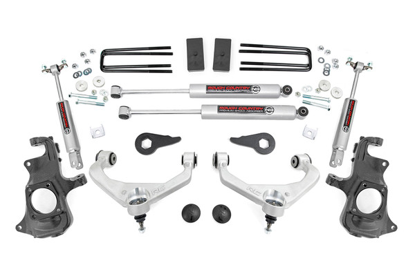 Rough Country 3.5 Inch Lift Kit Chevy/GMC 2500HD/3500HD (11-19)