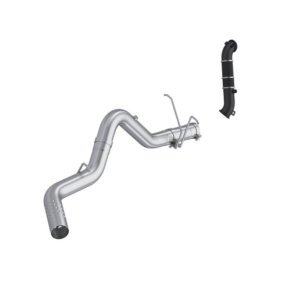 MBRP 11-15 Chevy Silverado / GMC Sierra 2500/3500HD 4in OD CatBack Single Side Exit w/ Downpipe - AL - S6050PLM