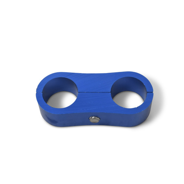 Russell Hose Separator For -6 Braided Hose Blue Anodize (2 Pack) - 654302
