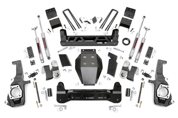 Rough Country 7.5 Inch Lift Kit Chevy/GMC 2500HD/3500HD (11-19)