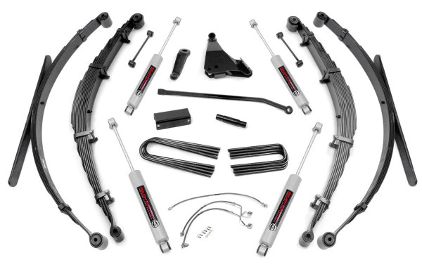 Rough Country 8 Inch Lift Kit Ford F-250/F-350 Super Duty 4WD (1999-2004)