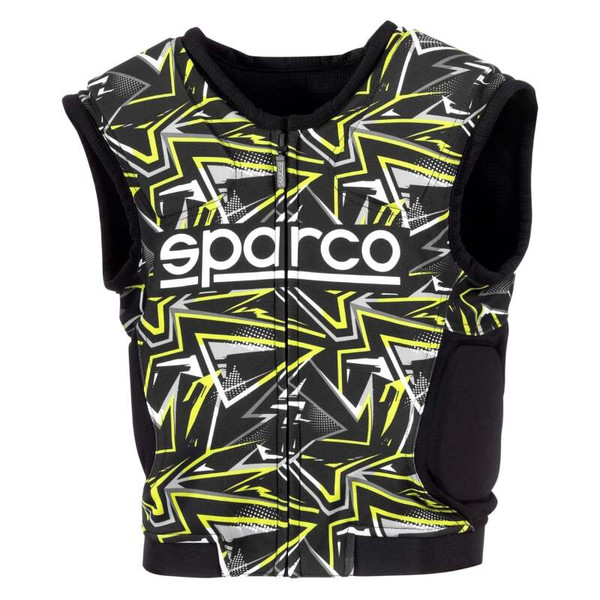 Sparco Vest SJ Pro K-3 130 - BLK/YEL - 002402KNRGF130