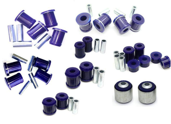 SuperPro 2001-2003 Mitsubishi Montero Limited Front and Rear Vehicle Enhancement Bushing Kit - KIT206K