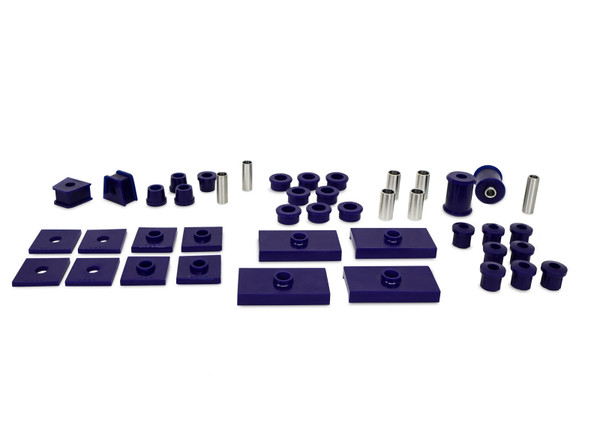 SuperPro 1962-1974 MG MGB Base Front and Rear Suspension Bushing Kit - KIT5119SSK