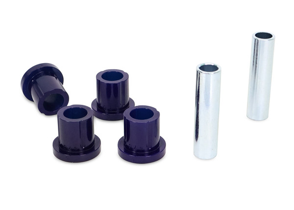 SuperPro 75-92 Ford F-150 Custom Ford F-150 Leaf Spring and Shackle Kit - Two Bushing Assemblies - SPF5825K