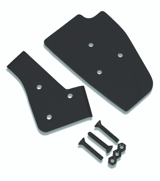 Bestop 76-86 Jeep Cj7 Door Mirror Brackets (Black Factory Soft Top) - 51258-01