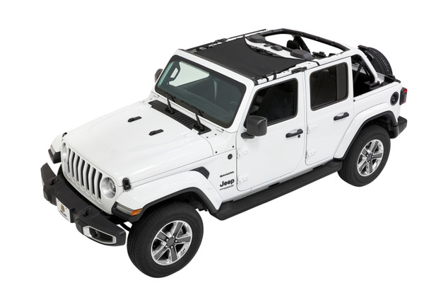 Bestop 20-26 Jeep Gladiator / 18-26 Wrangler JL Sun Targa Bikini (Mesh) - 52410-11