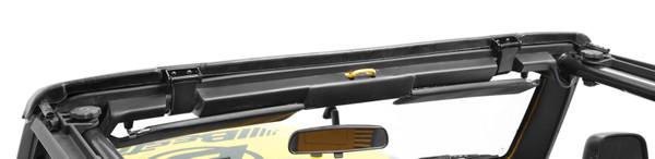 Bestop 97-06 Jeep Wrangler TJ Windshield Header Assembly (Factory Style Replacement) - 55014-01