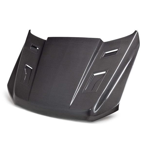 Anderson Composites Type-AT carbon fiber hood for 2021-2026 Ford F-150