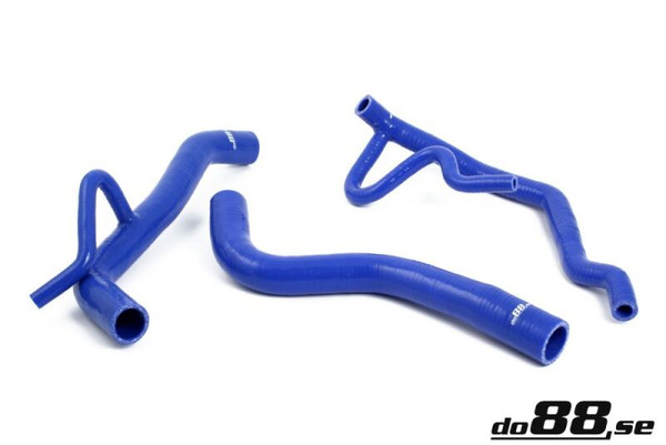 do88 Volvo 940 Turbo 92-98 Coolant Hoses Blue - DO88-KIT10