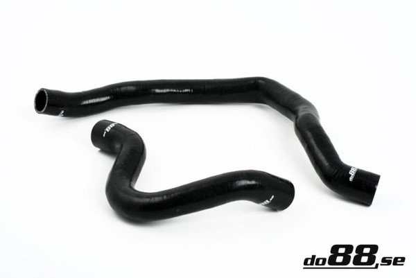do88 Volvo V70N/S60 02-08 Coolant Hoses Black - DO88-KIT12S