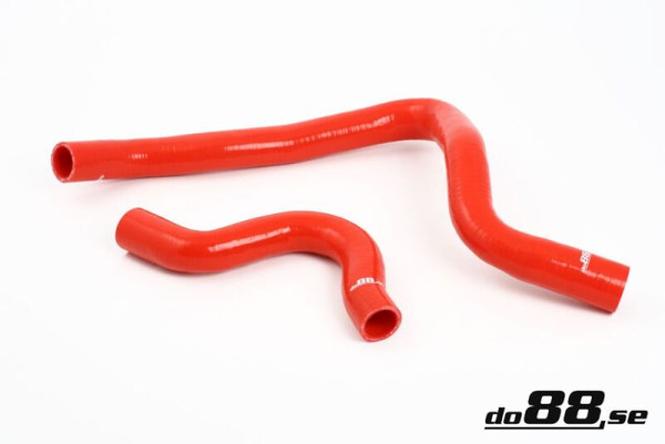 do88 Volvo 850/S70/V70 Turbo 94-00 Coolant Hoses Red - DO88-KIT13R