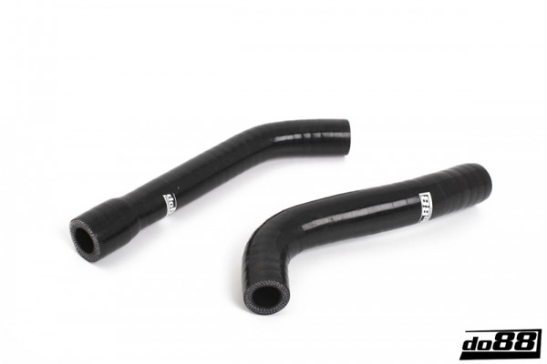 do88 SAAB 900 Turbo Bosch LH w/Cat Idle Control Hoses Black - DO88-KIT152S