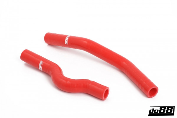 do88 SAAB 9-3 2.0T 2007- Coolant Hoses Oil Cooler Red - DO88-KIT153R