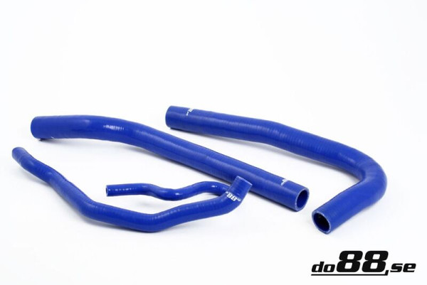 do88 Volvo 740/940 (w/T5 Engine) Coolant Hoses Blue - DO88-KIT25