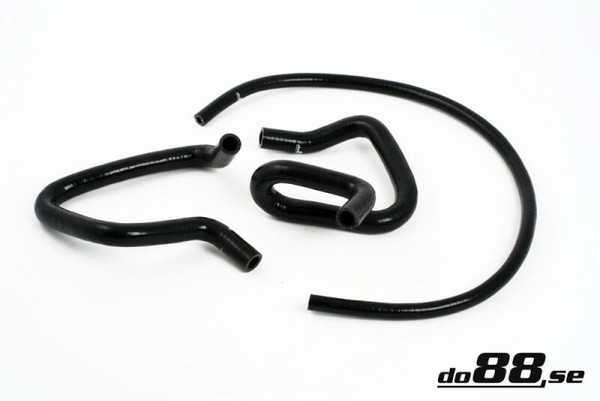 do88 Volvo 940 92-98 Coolant Hoses Complement Black - DO88-KIT33S