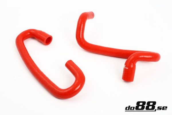 do88 Volvo 740/940 Turbo 92-98 Idle Valve Hoses Red - DO88-KIT34R